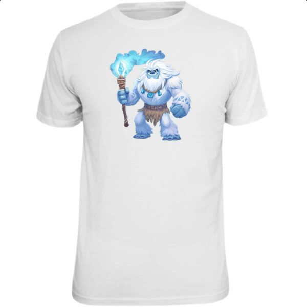 Camiseta Unissex Yeti cute inverno