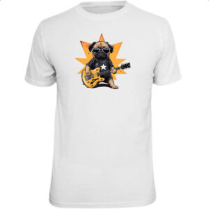Camiseta Unissex Pug Star