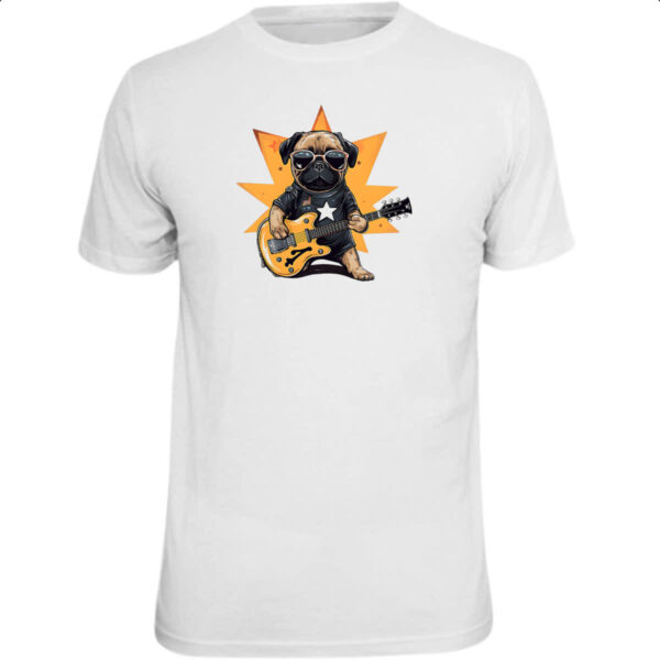 Camiseta Unissex Pug Star