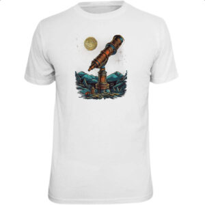 Camiseta Unissex Vintage Telescopio