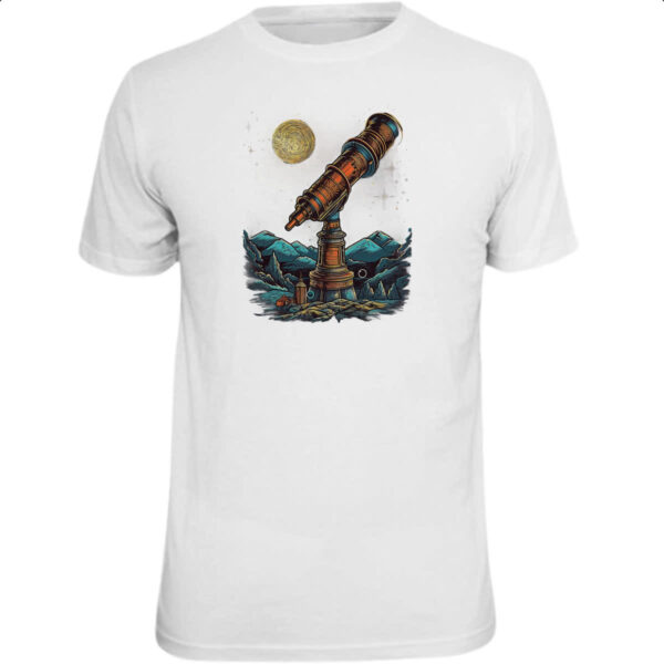Camiseta Unissex Vintage Telescopio