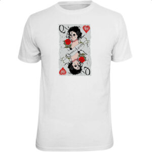 Camiseta Unissex Carta Rainha Catrina