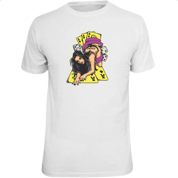 Camiseta Unissex Diva do baralho