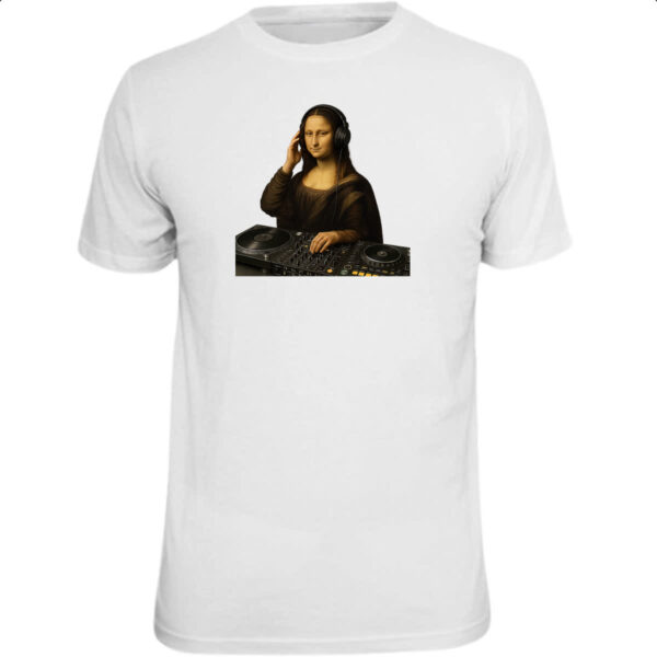 Camiseta Unissex DJ Mona Lisa