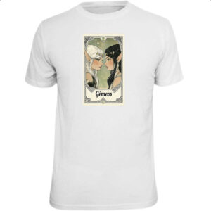 Camiseta Unissex Carta Taro Signo Gemeos