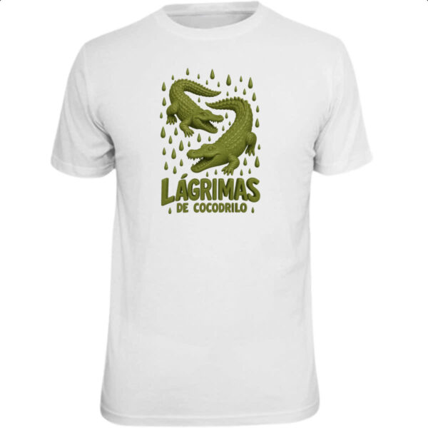 Camiseta Unissex Lagrimas de Crocodilo
