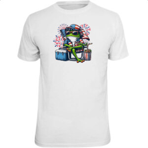 Camiseta Unissex Sapo Independencia EUA