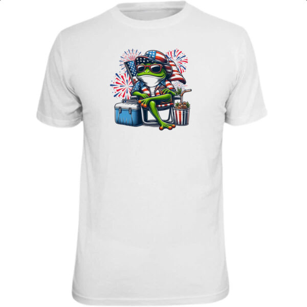 Camiseta Unissex Sapo Independencia EUA