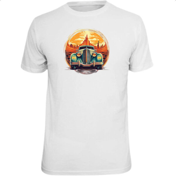 Camiseta Unissex Vintage Carro Classico 01