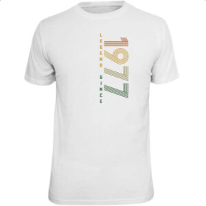 Camiseta Unissex Legend Since 1977