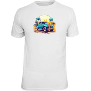 Camiseta Unissex Vintage Carro Classico 02