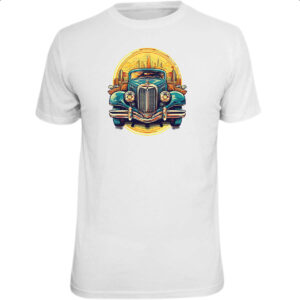 Camiseta Unissex Vintage Carro Classico 04