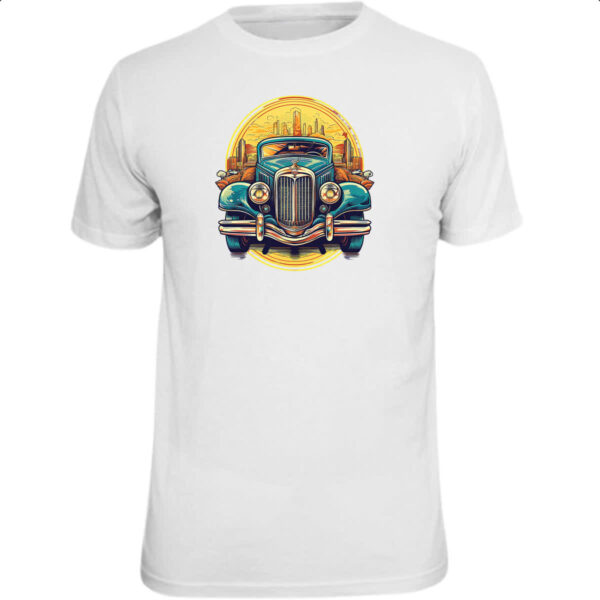 Camiseta Unissex Vintage Carro Classico 04