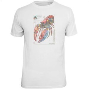 Camiseta Unissex Lagosta Mecanica Interna Cyberpunk