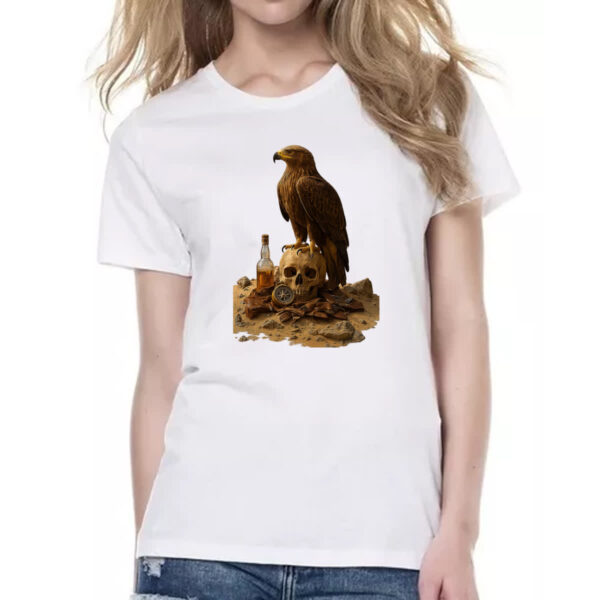 Camiseta Baby Look Aguia e a morte do deserto - Imagem 2