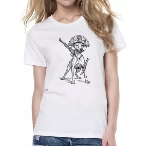 Camiseta Baby Look Caramelo Cangaceiro Grafite - Imagem 2
