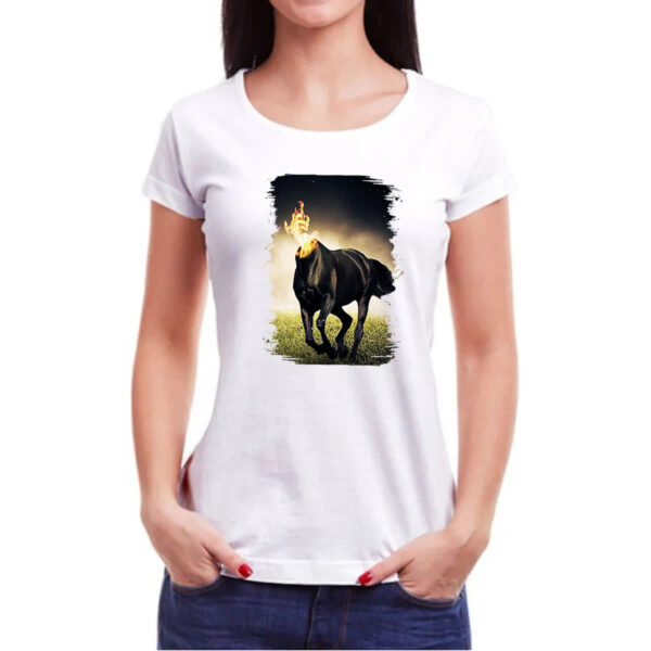 Camiseta Baby Look Mula sem cabeca - Imagem 3