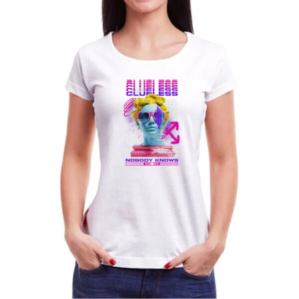 Camiseta Baby Look Urbano Nobody Knows - Imagem 3