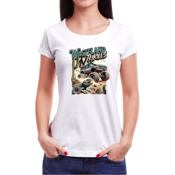 Camiseta Baby Look Wasteland Thrills - Imagem 3