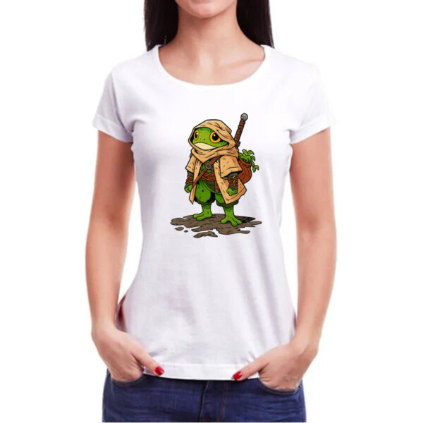 Camiseta Baby Look Sapo Samurai - Imagem 3