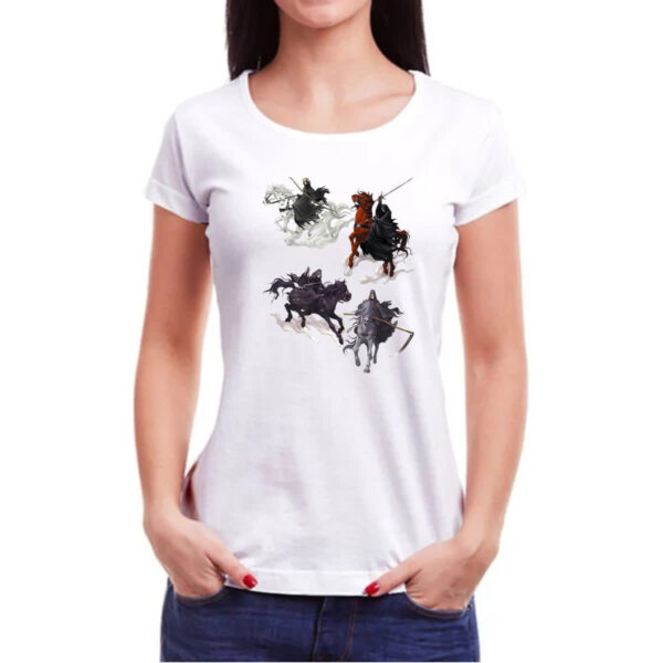 Camiseta Baby Look Cavaleiros do Apocalipse - Imagem 3