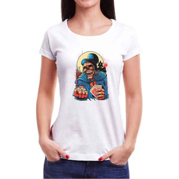 Camiseta Baby Look Morte Cassino - Imagem 3