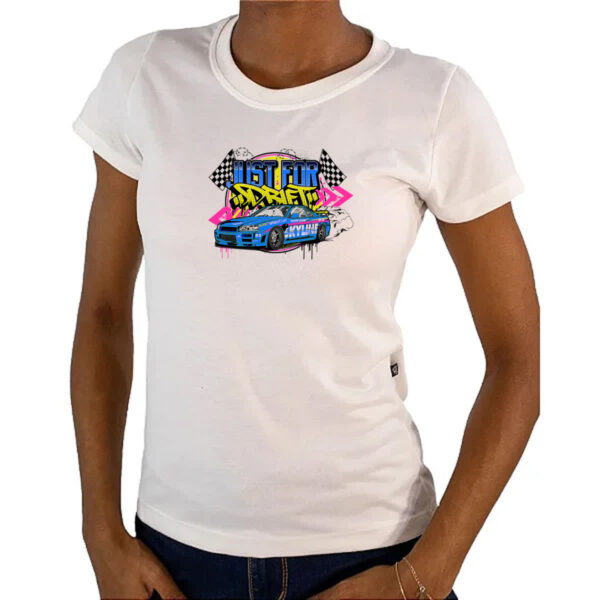 Camiseta Baby Look Skyline Just for Drift - Imagem 4