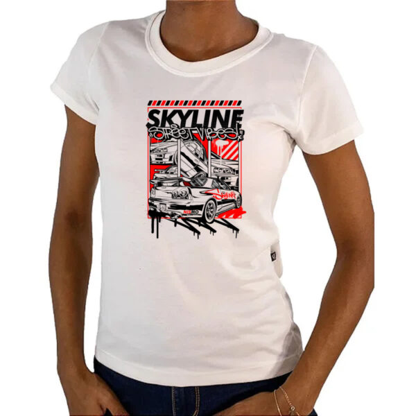 Camiseta Baby Look Skyline Street Vibes - Imagem 4