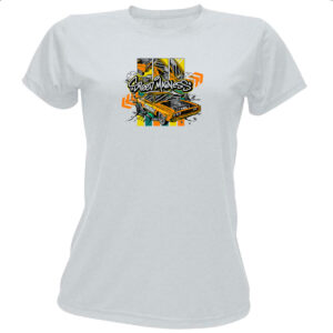 Camiseta Baby Look Muscle Car Street Madness