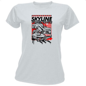 Camiseta Baby Look Skyline Street Vibes