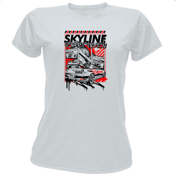 Camiseta Baby Look Skyline Street Vibes
