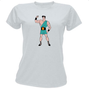 Camiseta Baby Look Nostalgia Porderoso Hercules