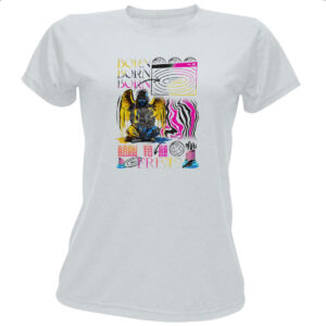 Camiseta Baby Look Urbano Born to be Free