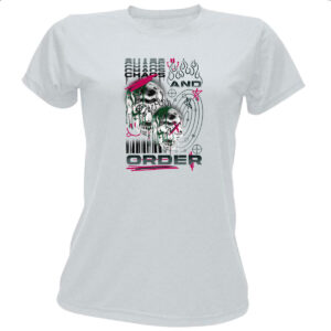 Camiseta Baby Look Urbano Caos e Ordem