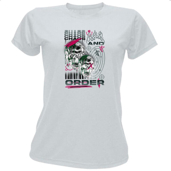 Camiseta Baby Look Urbano Caos e Ordem