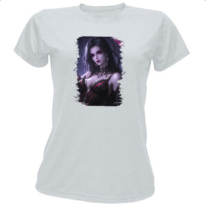 Camiseta Baby Look Vampire Queen