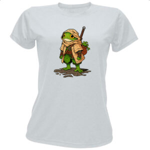 Camiseta Baby Look Sapo Samurai