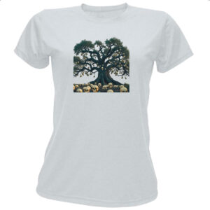 Camiseta Baby Look Arvore do medo