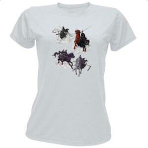 Camiseta Baby Look Cavaleiros do Apocalipse