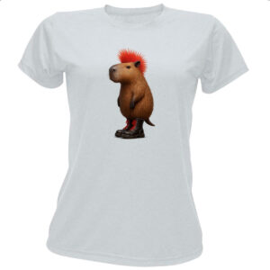 Camiseta Baby Look Punkvara capivara