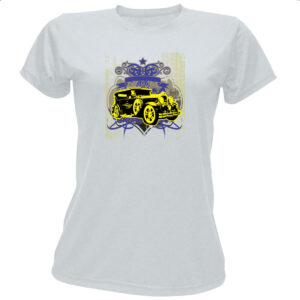Camiseta Baby Look Calhambeque vintage style
