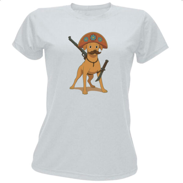 Camiseta Baby Look Caramelo Cangaceiro Cartoon
