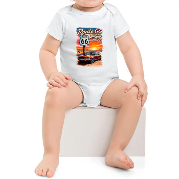 Body infantil Mustang Route 66 - Imagem 2