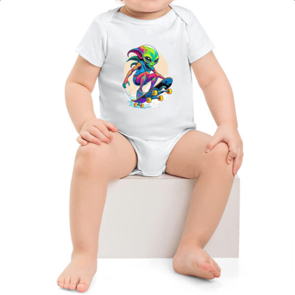 Body infantil ET andando de skate - Imagem 2