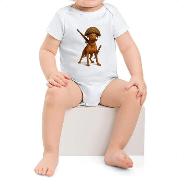 Body infantil Caramelo Cangaceiro 3D - Imagem 2