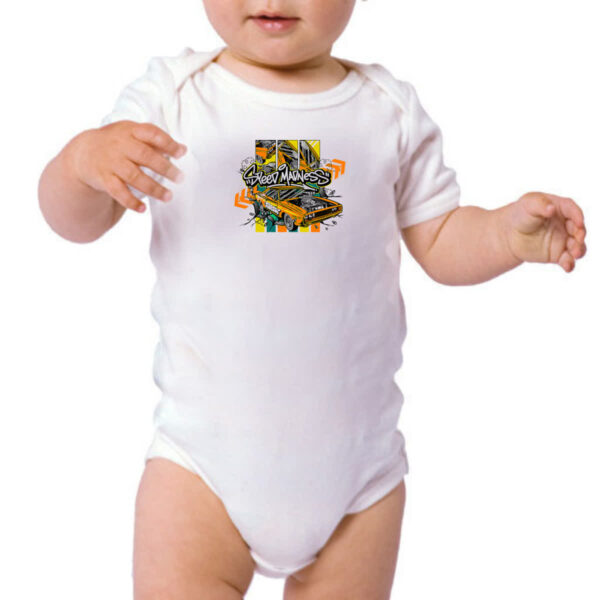 Body infantil Muscle Car Street Madness - Imagem 3