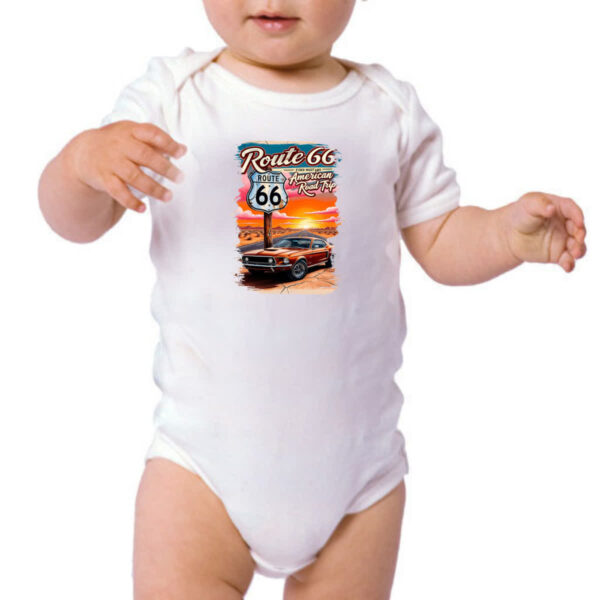 Body infantil Mustang Route 66 - Imagem 3