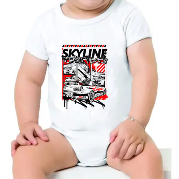 Body infantil Skyline Street Vibes - Imagem 4