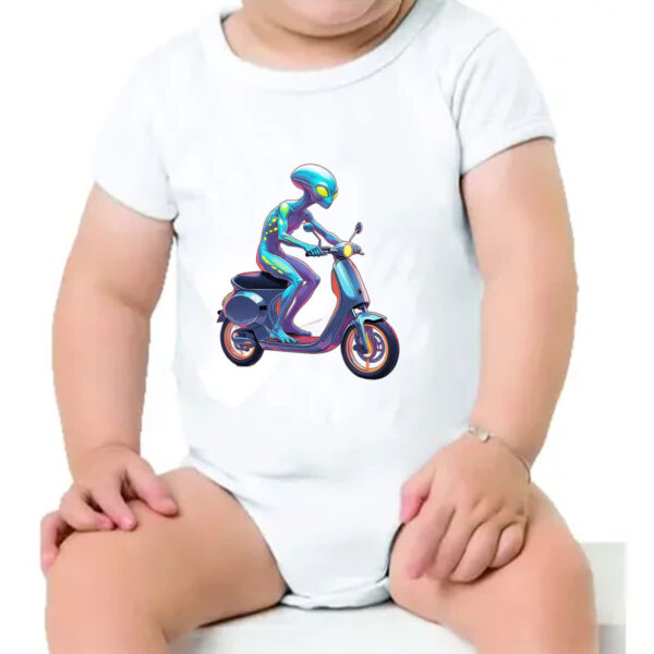 Body infantil ET andando de moto - Imagem 4