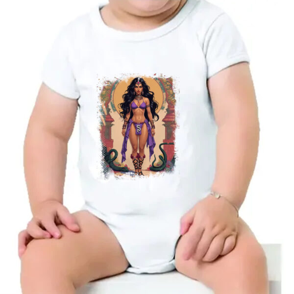 Body infantil Mereteseguer deusa das serpentes - Imagem 4